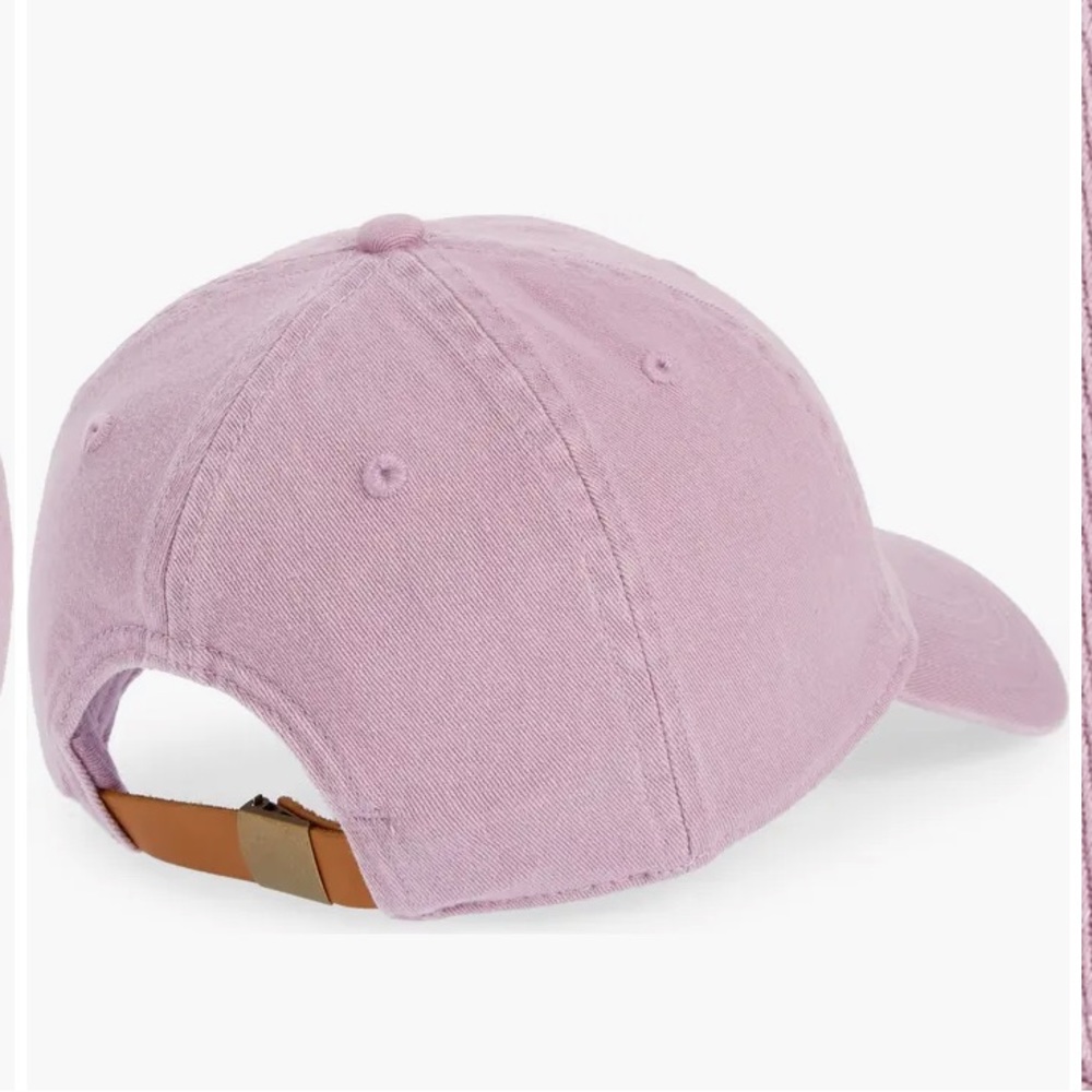 NEW organic cotton broken-in baseball cap
item md497 vibrant lilac